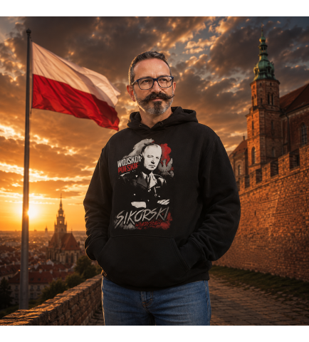 Bluza z kapturem  WŁADYSŁAW SIKORSKI